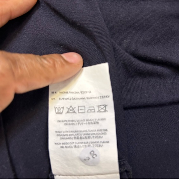 ◾️Charli Navy Blue Side Layer Maxi Dress - Picture 7 of 7